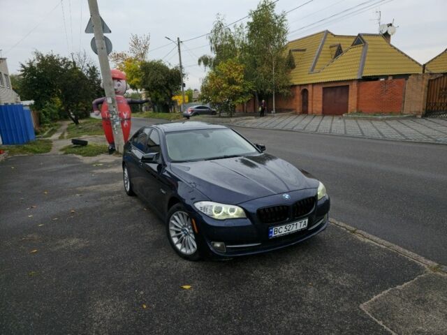 Синий БМВ 5 Серия, объемом двигателя 3 л и пробегом 170 тыс. км за 12000 $, фото 10 на Automoto.ua