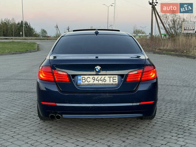 Синий БМВ 5 Серия, объемом двигателя 2 л и пробегом 156 тыс. км за 12999 $, фото 8 на Automoto.ua