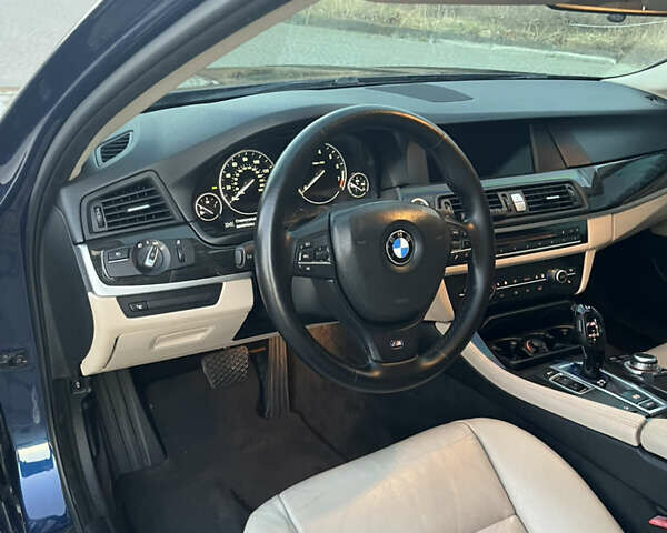 Синий БМВ 5 Серия, объемом двигателя 2 л и пробегом 156 тыс. км за 12999 $, фото 16 на Automoto.ua