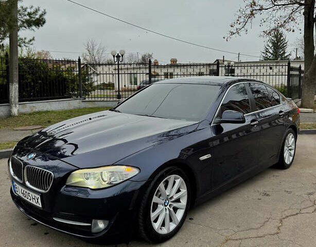 Синий БМВ 5 Серия, объемом двигателя 2 л и пробегом 216 тыс. км за 11999 $, фото 3 на Automoto.ua