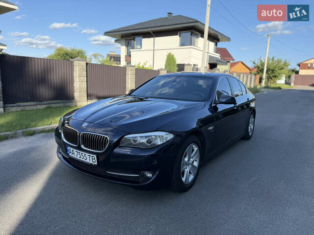 Синий БМВ 5 Серия, объемом двигателя 2 л и пробегом 130 тыс. км за 16500 $, фото 1 на Automoto.ua