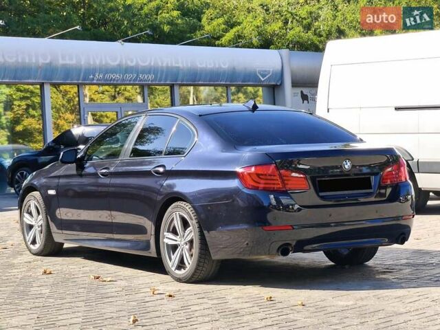 Синий БМВ 5 Серия, объемом двигателя 3 л и пробегом 215 тыс. км за 12950 $, фото 5 на Automoto.ua