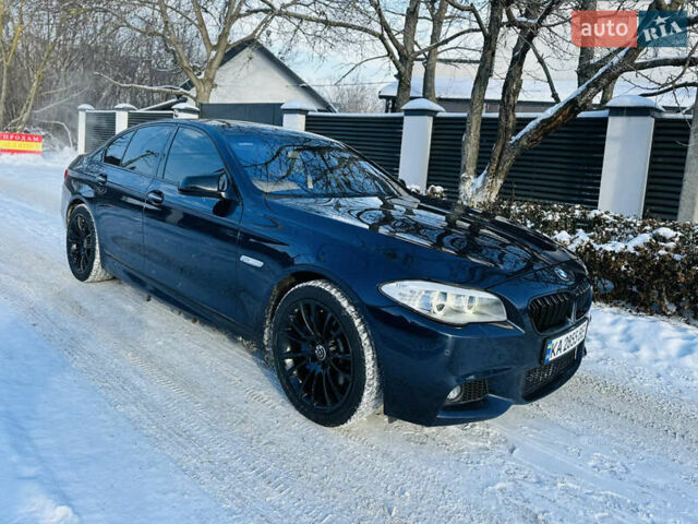 Синий БМВ 5 Серия, объемом двигателя 3 л и пробегом 168 тыс. км за 13800 $, фото 1 на Automoto.ua