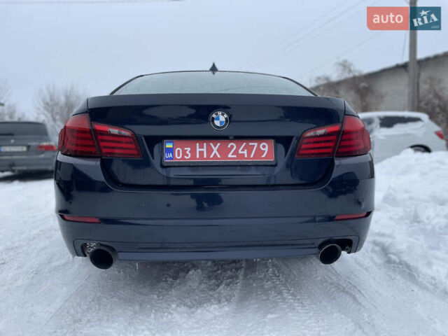 Синий БМВ 5 Серия, объемом двигателя 2 л и пробегом 233 тыс. км за 10200 $, фото 3 на Automoto.ua