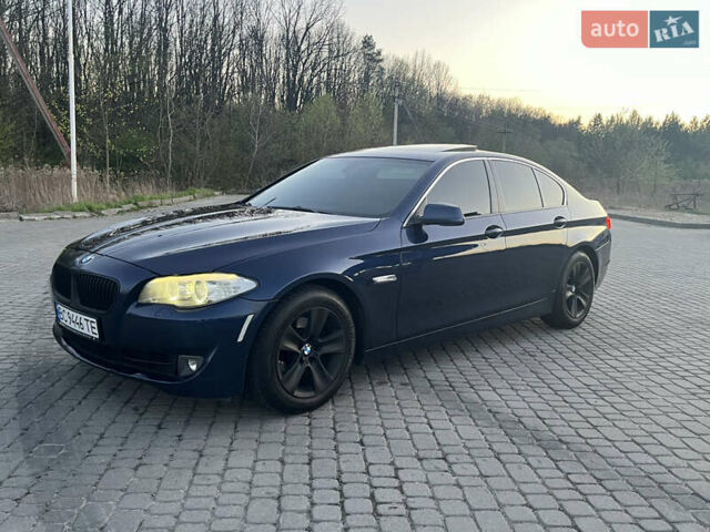 Синий БМВ 5 Серия, объемом двигателя 2 л и пробегом 156 тыс. км за 12999 $, фото 2 на Automoto.ua