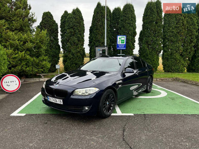Синий БМВ 5 Серия, объемом двигателя 2.98 л и пробегом 200 тыс. км за 13000 $, фото 1 на Automoto.ua