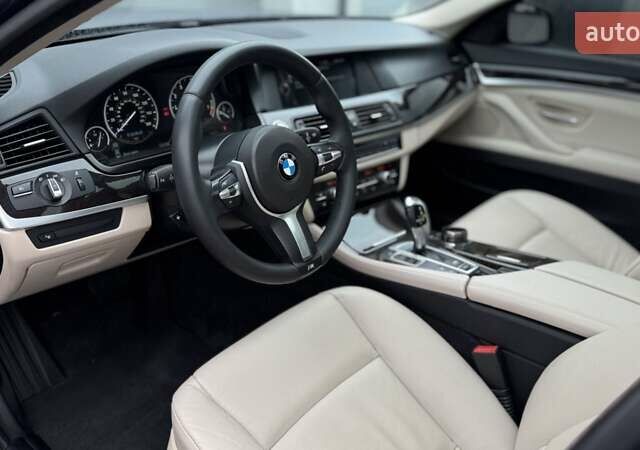 Синій БМВ 5 Серія, об'ємом двигуна 2 л та пробігом 144 тис. км за 15200 $, фото 10 на Automoto.ua