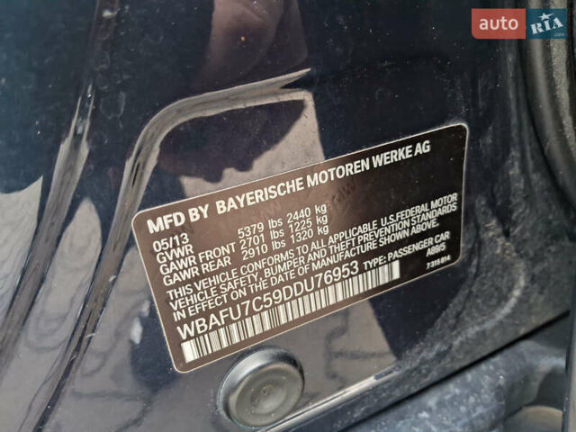 Синій БМВ 5 Серія, об'ємом двигуна 2.98 л та пробігом 201 тис. км за 15777 $, фото 27 на Automoto.ua
