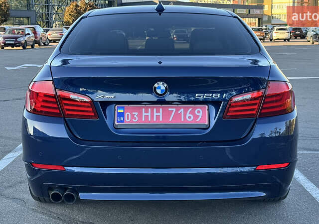 Синій БМВ 5 Серія, об'ємом двигуна 2 л та пробігом 140 тис. км за 16300 $, фото 6 на Automoto.ua