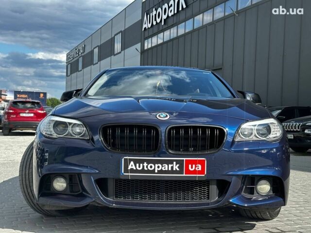 Синій БМВ 5 Серія, об'ємом двигуна 2 л та пробігом 242 тис. км за 18790 $, фото 1 на Automoto.ua