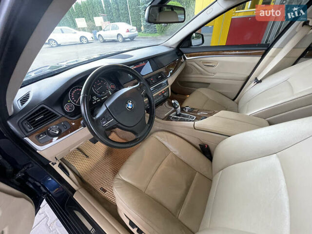 Синий БМВ 5 Серия, объемом двигателя 2.98 л и пробегом 200 тыс. км за 13000 $, фото 16 на Automoto.ua