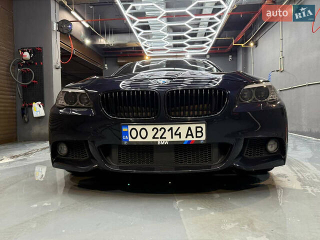 Синій БМВ 5 Серія, об'ємом двигуна 2 л та пробігом 135 тис. км за 16000 $, фото 1 на Automoto.ua