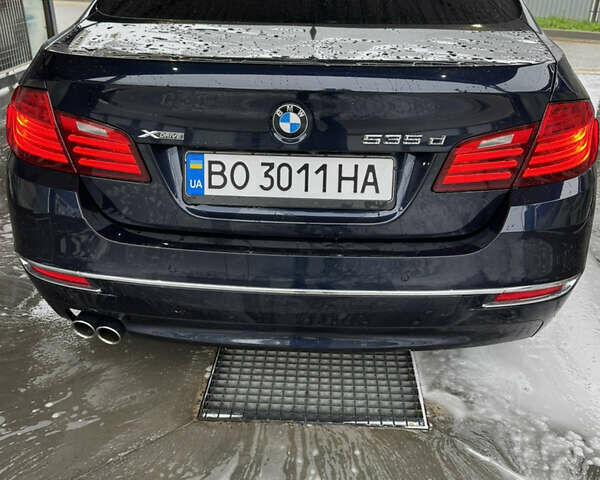 Синий БМВ 5 Серия, объемом двигателя 3 л и пробегом 197 тыс. км за 18800 $, фото 4 на Automoto.ua