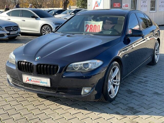 Синій БМВ 5 Серія, об'ємом двигуна 2 л та пробігом 227 тис. км за 12500 $, фото 1 на Automoto.ua