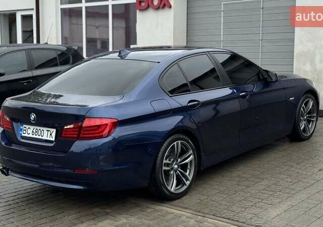 Синій БМВ 5 Серія, об'ємом двигуна 2 л та пробігом 144 тис. км за 15200 $, фото 2 на Automoto.ua