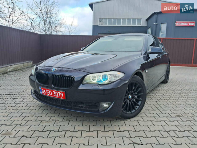 Синій БМВ 5 Серія, об'ємом двигуна 2.98 л та пробігом 201 тис. км за 15777 $, фото 1 на Automoto.ua