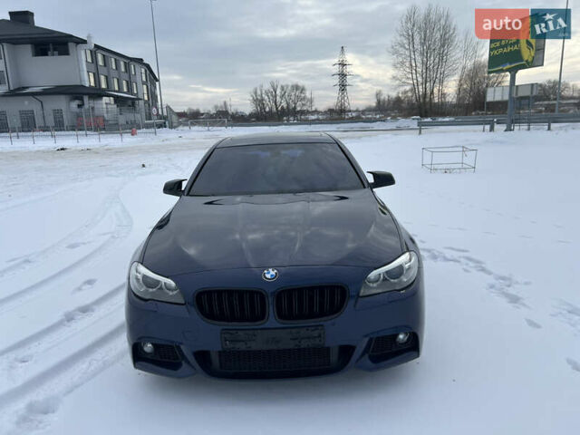 Синий БМВ 5 Серия, объемом двигателя 3 л и пробегом 215 тыс. км за 18000 $, фото 2 на Automoto.ua
