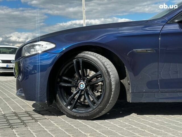 Синій БМВ 5 Серія, об'ємом двигуна 2 л та пробігом 242 тис. км за 18790 $, фото 3 на Automoto.ua