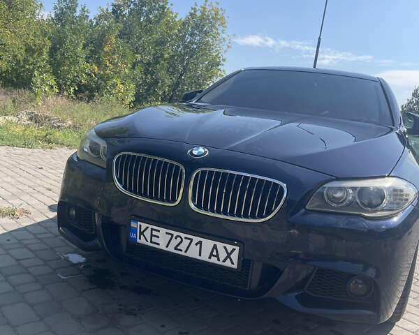 Синий БМВ 5 Серия, объемом двигателя 2 л и пробегом 149 тыс. км за 14200 $, фото 2 на Automoto.ua