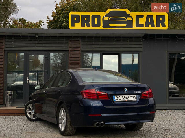 Синій БМВ 5 Серія, об'ємом двигуна 2 л та пробігом 186 тис. км за 13900 $, фото 3 на Automoto.ua