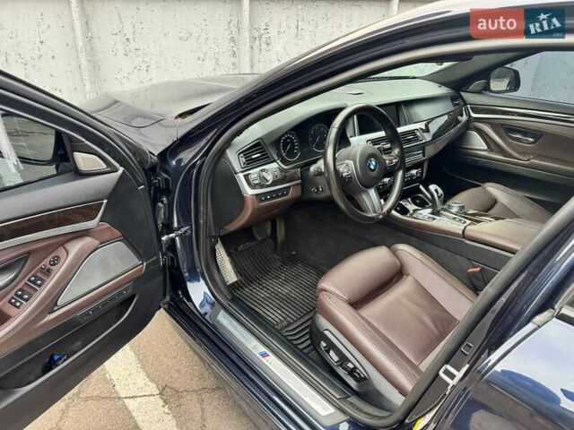 Синий БМВ 5 Серия, объемом двигателя 3 л и пробегом 230 тыс. км за 24000 $, фото 9 на Automoto.ua