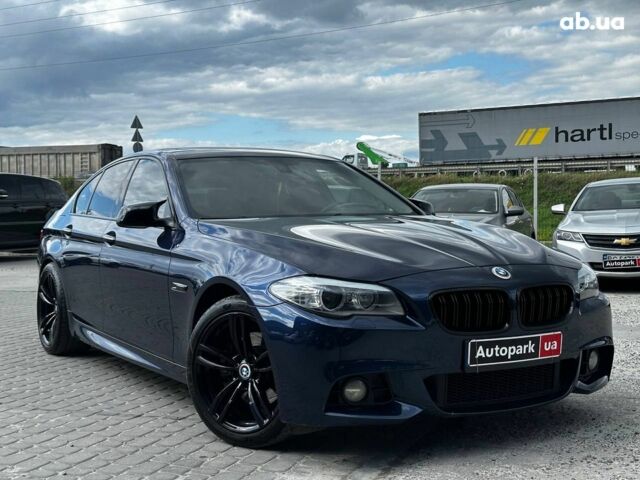 Синій БМВ 5 Серія, об'ємом двигуна 2 л та пробігом 242 тис. км за 18790 $, фото 12 на Automoto.ua