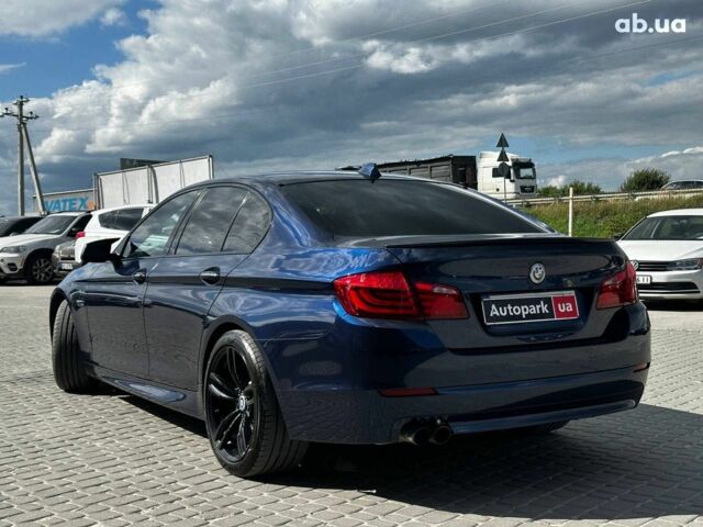 Синій БМВ 5 Серія, об'ємом двигуна 2 л та пробігом 242 тис. км за 18790 $, фото 6 на Automoto.ua