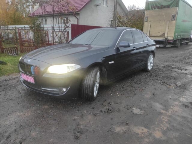 Синий БМВ 5 Серия, объемом двигателя 3 л и пробегом 194 тыс. км за 12900 $, фото 1 на Automoto.ua