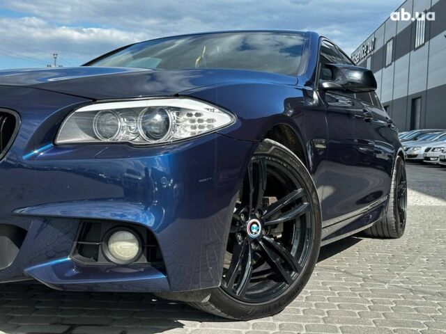 Синій БМВ 5 Серія, об'ємом двигуна 2 л та пробігом 242 тис. км за 18790 $, фото 2 на Automoto.ua