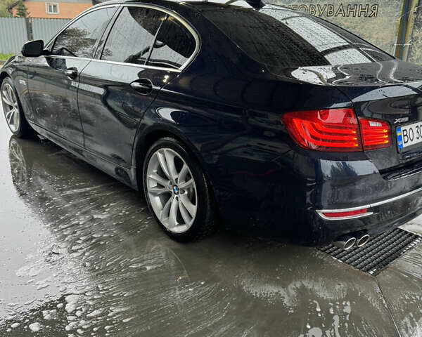 Синий БМВ 5 Серия, объемом двигателя 3 л и пробегом 197 тыс. км за 18800 $, фото 3 на Automoto.ua