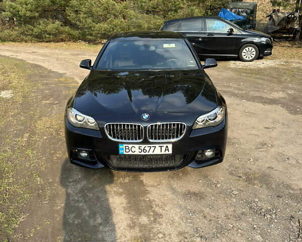 Синий БМВ 5 Серия, объемом двигателя 3 л и пробегом 143 тыс. км за 23900 $, фото 1 на Automoto.ua
