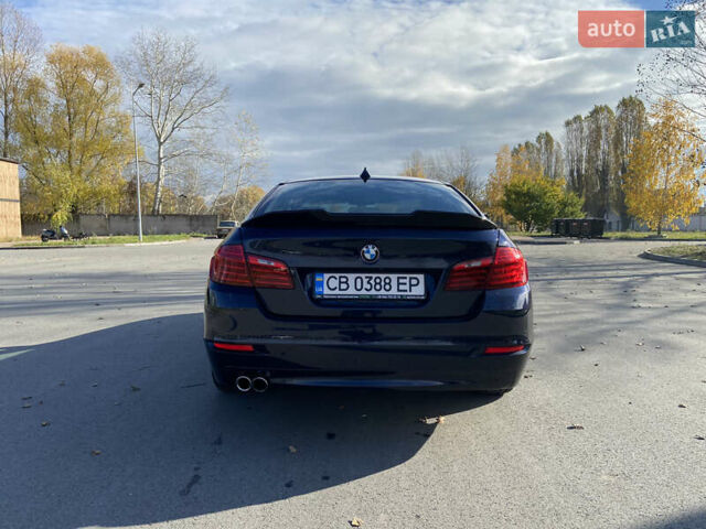 БМВ 5 Серія 2014 у Чернігові на Automoto.ua Синій БМВ 5 Серія, об'ємом двигуна 3 л та пробігом 90 тис. км за 28900 $, фото 7 на Automoto.ua