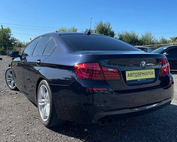 Синий БМВ 5 Серия, объемом двигателя 2 л и пробегом 250 тыс. км за 17990 $, фото 4 на Automoto.ua