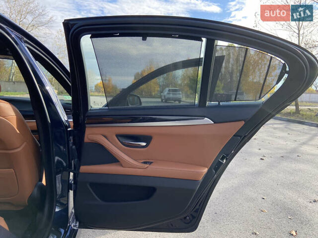 БМВ 5 Серія 2014 у Чернігові на Automoto.ua Синій БМВ 5 Серія, об'ємом двигуна 3 л та пробігом 90 тис. км за 28900 $, фото 27 на Automoto.ua