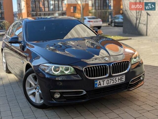 Синий БМВ 5 Серия, объемом двигателя 2 л и пробегом 263 тыс. км за 17800 $, фото 1 на Automoto.ua