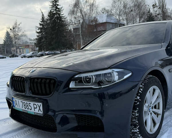 Синій БМВ 5 Серія, об'ємом двигуна 2 л та пробігом 123 тис. км за 20000 $, фото 10 на Automoto.ua