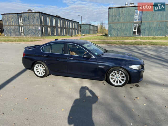 БМВ 5 Серія 2014 у Чернігові на Automoto.ua Синій БМВ 5 Серія, об'ємом двигуна 3 л та пробігом 90 тис. км за 28900 $, фото 2 на Automoto.ua