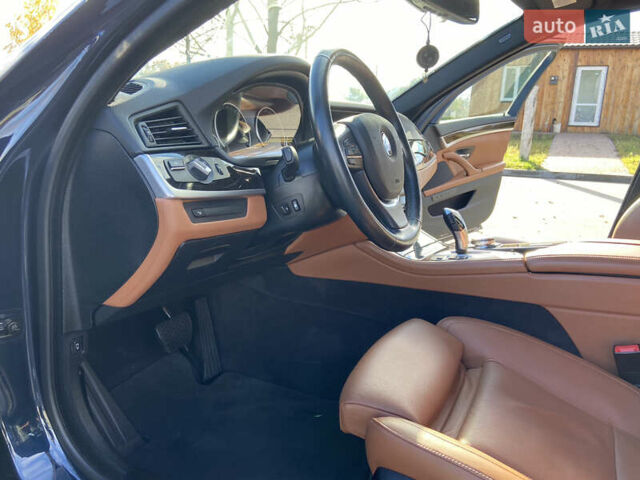 БМВ 5 Серія 2014 у Чернігові на Automoto.ua Синій БМВ 5 Серія, об'ємом двигуна 3 л та пробігом 90 тис. км за 28900 $, фото 24 на Automoto.ua