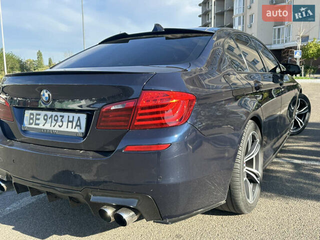 Синий БМВ 5 Серия, объемом двигателя 3 л и пробегом 219 тыс. км за 22999 $, фото 11 на Automoto.ua