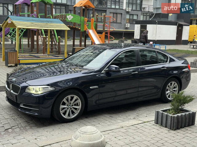 Синій БМВ 5 Серія, об'ємом двигуна 2 л та пробігом 220 тис. км за 16700 $, фото 11 на Automoto.ua