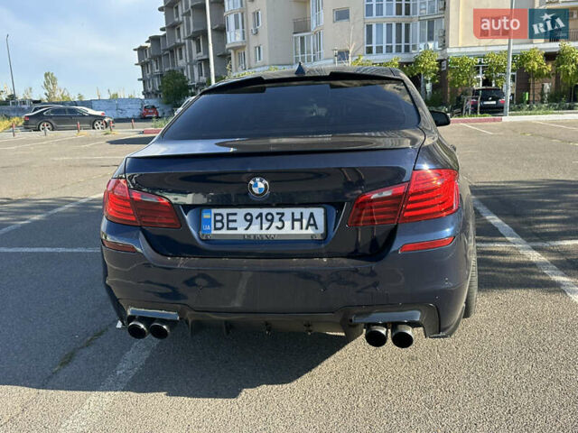 Синий БМВ 5 Серия, объемом двигателя 3 л и пробегом 219 тыс. км за 22999 $, фото 3 на Automoto.ua