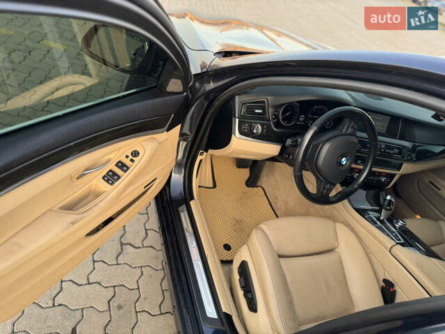 Синій БМВ 5 Серія, об'ємом двигуна 2 л та пробігом 197 тис. км за 18900 $, фото 11 на Automoto.ua