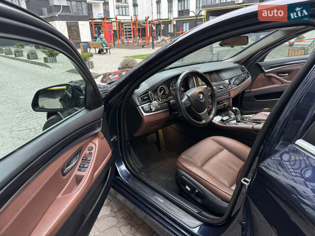 Синій БМВ 5 Серія, об'ємом двигуна 2 л та пробігом 220 тис. км за 16700 $, фото 19 на Automoto.ua