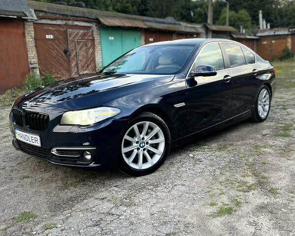 Синій БМВ 5 Серія, об'ємом двигуна 3 л та пробігом 94 тис. км за 15999 $, фото 4 на Automoto.ua