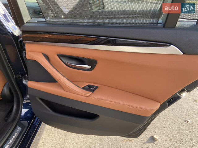 БМВ 5 Серія 2014 у Чернігові на Automoto.ua Синій БМВ 5 Серія, об'ємом двигуна 3 л та пробігом 90 тис. км за 28900 $, фото 28 на Automoto.ua