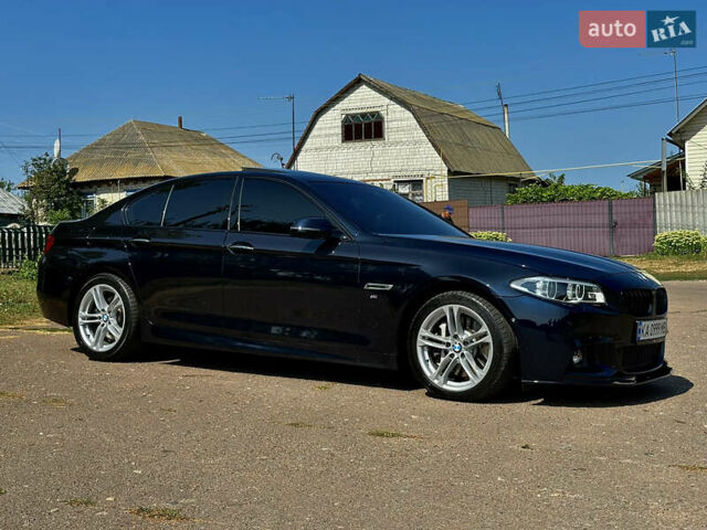 Синий БМВ 5 Серия, объемом двигателя 3 л и пробегом 150 тыс. км за 26500 $, фото 1 на Automoto.ua