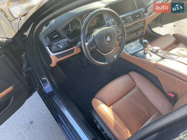 БМВ 5 Серія 2014 у Чернігові на Automoto.ua Синій БМВ 5 Серія, об'ємом двигуна 3 л та пробігом 90 тис. км за 28900 $, фото 23 на Automoto.ua