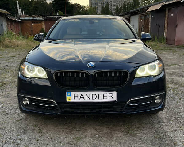 Синій БМВ 5 Серія, об'ємом двигуна 3 л та пробігом 94 тис. км за 15999 $, фото 3 на Automoto.ua