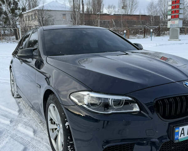 Синій БМВ 5 Серія, об'ємом двигуна 2 л та пробігом 123 тис. км за 20000 $, фото 9 на Automoto.ua