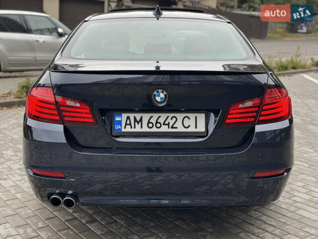 Синий БМВ 5 Серия, объемом двигателя 2 л и пробегом 218 тыс. км за 16900 $, фото 2 на Automoto.ua
